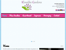 Tablet Screenshot of klondike-gardens.com